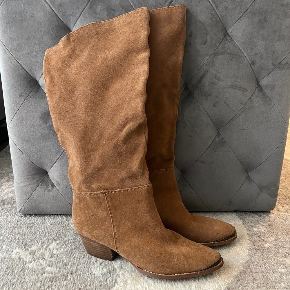 Chinese Laundry Brown Heeled Boots